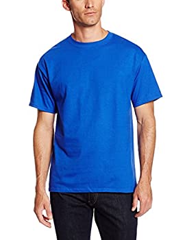 【中古】【インポート品・未当て嵌める】Hanes メンズ BEEFY 半袖ティーシャツ ( 2枚組?) US 大きさ: Large 色つや: 青碧