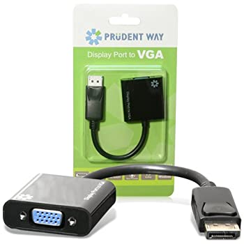 【中古】【インポート品・未当て嵌める】Prudent Way pwi-dp-vgaアダプターVGA見せびらかす界面for Windows PCアクセサリー-変換コネクタ・ケーブル