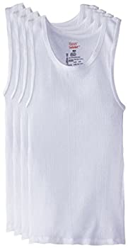 【中古】【輸入品・未使用】(ヘインズ) Hanes ボーイズ 究極の快適ソフトタンクトップ 5枚セット US サイズ: Small カラー: ホワイト|スカイマーケットプラス
