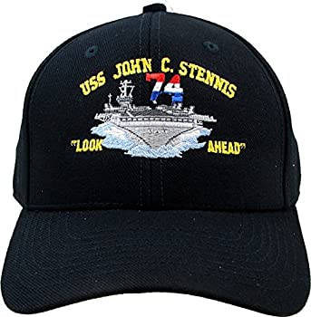 【中古】【輸入品・未使用】USS John C Stennis " Look ahead "刺繍入りベースボールキャップ｜スカイマーケットプラス