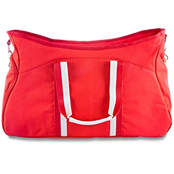 【中古】【インポート品・未当て嵌める】The Michelle by J / Fit???ヨガマットトートバッグ???赤いこと