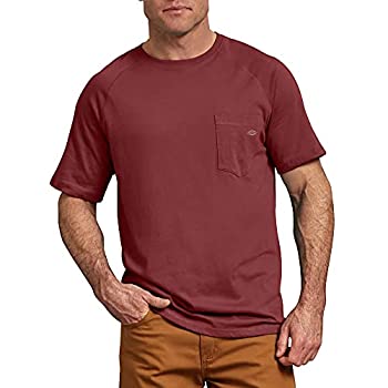 【中古】【インポート品・未当てはめる】Dickies メンズ 半袖 演戯 クーリングプルオーバー, ケーンレッド。, X-Large