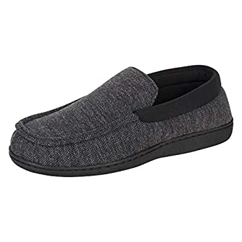 【中古】【輸入品・未使用】Hanes Men's Slippers House Shoes Moccasin Comfort Memory Foam Indoor Outdoor Fresh IQ｜スカイマーケットプラス