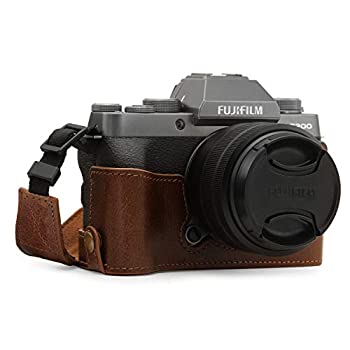【中古】【輸入品・未使用】MegaGear Ever Ready本革カメラハーフケース、Fujifilm X-T200互換｜スカイマーケットプラス