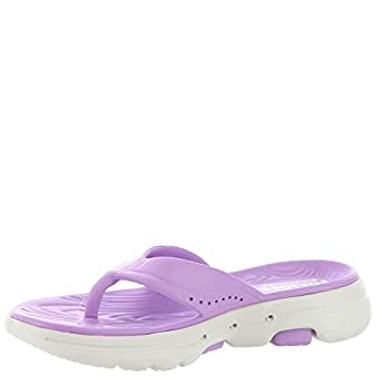 【中古】【輸入品・未使用】Skechers Foamies Go Walk 5 Pastel 3 Point Sandal Lilac 11 B (M)｜スカイマーケットプラス