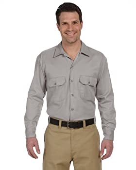 【中古】【輸入品・未使用】Dickies メンズ 大きいサイズ 長袖ワークシャツ US サイズ: 3X-Large カラー: グレイ