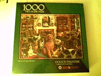 【中古】【輸入品・未使用】Bits &ピース1000?Pieceパズル20?" x 27?"???Pooch Paradise???Original Artwork byルイスジョンソン｜スカイマーケットプラス