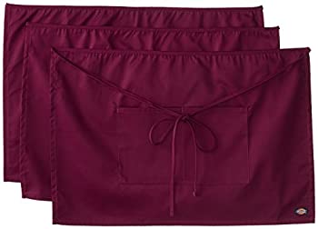 【中古】【輸入品・未使用】Dickies Chef 3パック ハーフウエスト ビストロエプロン US サイズ: One Size カラー: レッド