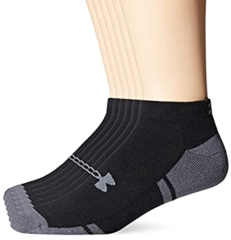 【中古】【インポート品・未当てはめる】Under Armour 成人男性用金銭登録器 IIIローカットソックス 6足容器に並べる L 黒いこと