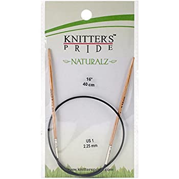 【中古】【輸入品・未使用】Knitter's Pride Naturalz 固定円形編み針 16\
