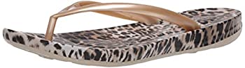 【中古】【輸入品・未使用】Skechers Women's Flip-Flop, Gold, 10 M