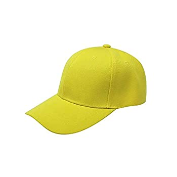 【中古】【輸入品・未使用】Jordefano 野球帽 野球帽 3個パック 調節可能 US サイズ: One Size カラー: イエロー