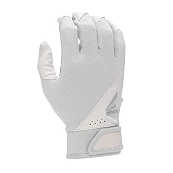 【中古】【輸入品・未使用】Easton Fundamental Softball Batting Glove, Pair, White/White, Women's, Small