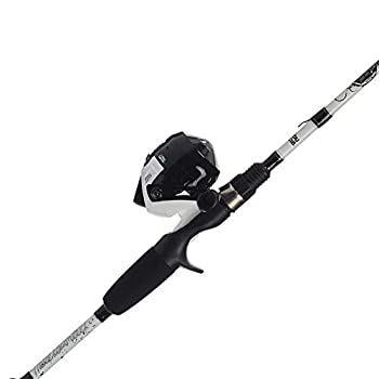 【中古】【輸入品・未使用】Abu Garcia 5フィート6インチ Ike Dude ユースフィッシングロッドとリールスピンキャストコンボ 2ピースロッド サイズ6リール 右ハンドル位置