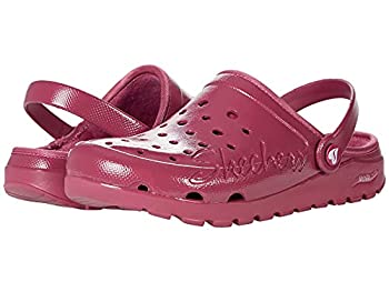 【中古】【輸入品・未使用】Skechers Foamies Arch Fit Footsteps Cozy Up Clog Mauve 7 B (M)