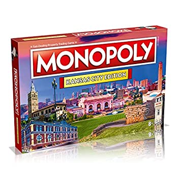 【中古】【輸入品・未使用】Monopoly カンザスシティエディション ファミリーボードゲーム 2~6人用 対象年齢8歳以上