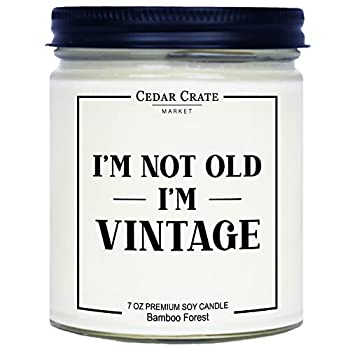 【中古】【輸入品・未使用】面白いギフト - I'm Not Old I'm Vintage - 女性のための面白いキャンドルギフト、親友、親友キャンドル、ギフトアイデア