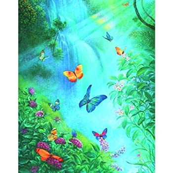 【中古】【輸入品・未使用】Butterflies in the Mist Jigsaw Puzzle 1000pc