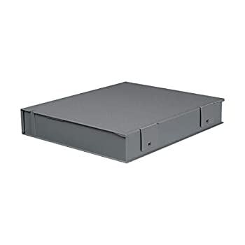【中古】【インポート品・未当て嵌める】Adorama Archival Plastic Storage Binder Box with 3 \u0027O\u0027-Rings, Color: Grey by Adorama 家電-その他