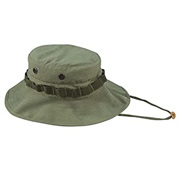 【中古】【輸入品・未使用】(ロスコ) Rothco米軍ヴィンテージベトナムブーニーハットBoonie Hat M オリーブ