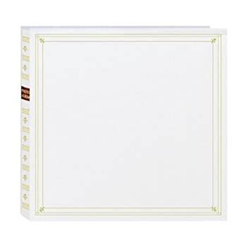 【中古】【輸入品・未使用】Pioneer Photo Albums 300-Pocket Post Bound Leatherette Cover Photo Album for 3.5 by 5.25-Inch Prints, White by Pioneer Photo Albums画像