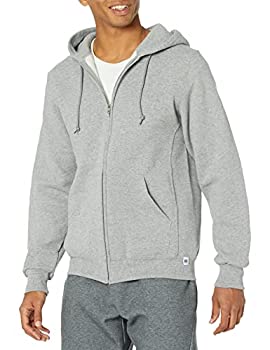 【中古】【インポート品・未当て嵌める】Russell Athletic メンズ Dri-Power フルジップフリースパーカー US 大いさ: Small 色合い: 薄墨色 トップス-パーカー