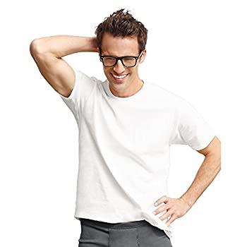 【中古】【輸入品・未使用】Hanes 7870W6 Classic Mens White Crew Neck T-Shirt P6 Extra Large White