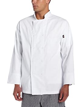 【中古】【輸入品・未使用】Dickies メンズ Giovanni クラシックシェフコート カラー: ホワイト｜スカイマーケットプラス