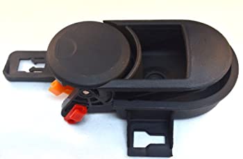 【中古】【輸入品・未使用】PT Auto Warehouse CH-2302A-LH 内側内側ドアハンドル ブラック 運転席側