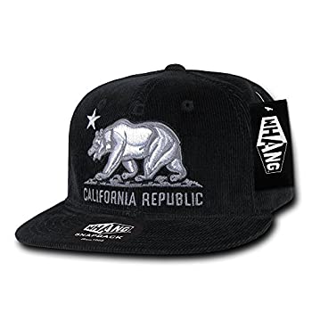 【中古】【輸入品・未使用】WHANG カリフォルニア共和国 コーデュロイ スナップバック ブラック|スカイマーケットプラス