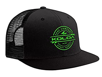 【中古】【輸入品・未使用】Joe's USA Koloa Surf - スラスターサーフボードロゴメッシュバックトラッカーハット15色。 US サイズ: One Size カラー: ブラック|スカイマーケットプラス