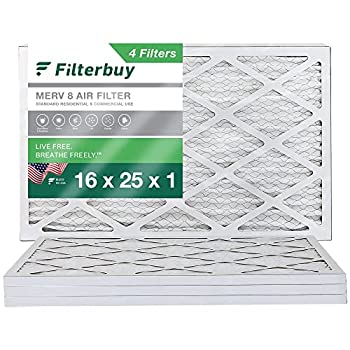 【中古】【輸入品・未使用】炉フィルター/エアフィルター4点セット?AFB シルバー MERV 8 16x25x1 AFB16x25x1M8pk4 4|スカイマーケットプラス