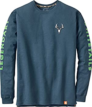 【中古】【輸入品・未使用】Legendary Whitetails メンズ ノンタイピックシリーズ 長袖Tシャツ 4X-Large Tall グレー