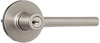 【中古】【輸入品・未使用】Delaney Hardware D50501 RD 鍵付きエントリーレバー サテンニッケルデッドボルトロック ワンサイズ|スカイマーケットプラス