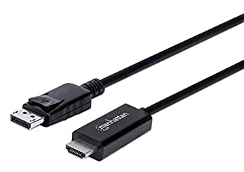 【中古】【輸入品・未使用】Manhattan - 4K@60Hz ディスプレイポート - HDMIケーブル