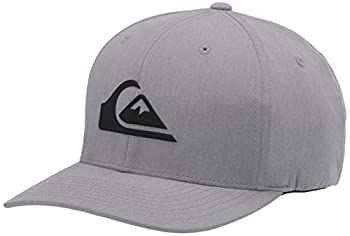 【中古】【インポート品・未当て嵌める】Quiksilver メンズ Amped Up 鳥打ち帽, スレットヘザー, Large-X-Large