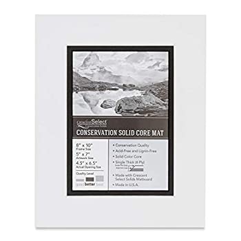 【中古】【輸入品・未使用】Crescent Select Conservation 無地 プレカット ダブルマット