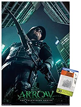 【中古】【輸入品・未使用】DCコミックス TV - 矢印 - キーアートウォールポスター プッシュピン付き｜スカイマーケットプラス