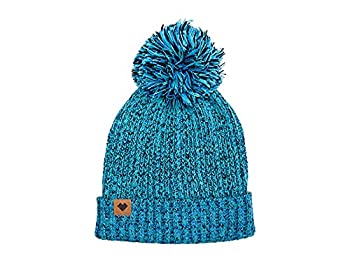 【中古】【輸入品・未使用】Obermeyer Girl's Albany Pom Beanie (Little Kids/Big Kids) Off Tropic One Size