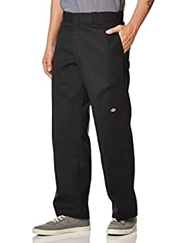 【中古】【輸入品・未使用】Dickies メンズルーズフィットワークパンツ ダブルニ— 大きいサイズ US サイズ: 54W x 30L カラー: ブラック|スカイマーケットプラス