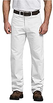 【中古】【輸入品・未使用】Dickiesメンズ リラックスフィット ユーティリティパンツ US サイズ: 36W x 32L カラー: ホワイト|スカイマーケットプラス