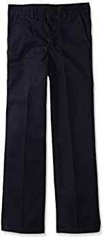 【中古】【輸入品・未使用】Dickies - - 56から362少年のフラットフロントパンツ（サイズ4から7）, 7 x Regular, Dark Navy｜スカイマーケットプラス