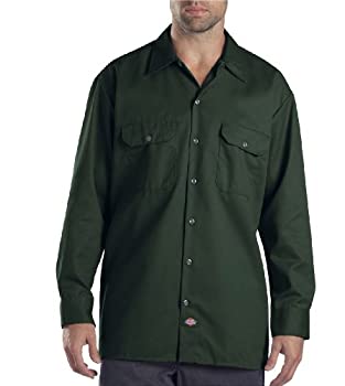 【中古】【輸入品・未使用】Dickies - - 574ロングスリーブワークシャツ, X-Tall, Hunter Green