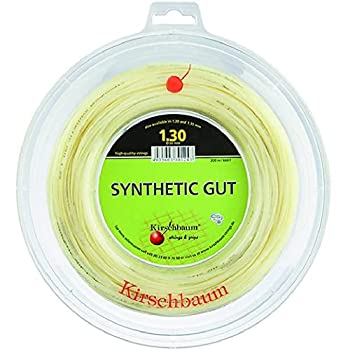【中古】【輸入品・未使用】Kirschbaum(キルシュバウム) テニスストリング シンセティックガット(Synthetic Gut) SG130R アンバー 130mm/200m|スカイマーケットプラス