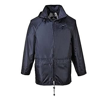 【中古】【輸入品・未使用】Portwest US440NARXXXL Classic Rain Jacket44; Navy - 3XL