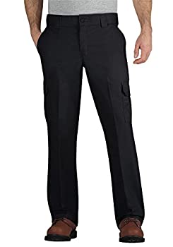 【中古】【輸入品・未使用】Dickies メンズ レギュラー ストレート ストレッチ ツイル カーゴパンツ, Black, 40W x 32L 18,919円