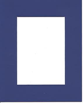 【中古】【輸入品・未使用】16x20 Royal Blue Picture Mats with White Core Bevel Cut for 11x14 Pictures