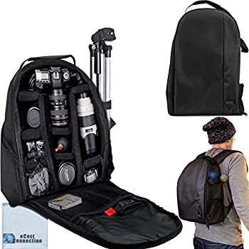 【中古】【インポート品・未当て嵌める】eCost BKP457 晴れ晴れしい 写真機/映像媒体 パッド付き添い人うしろ側風呂敷き包み SLR / DSLR 写真機用 マイクロファイバークロス付き添い人