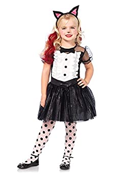 【中古】【輸入品・未使用】LEG AVENUE(レッグアベニュー)?【キッズ】子供用Tuxedo Kitty タキシードキティ BLACK/WHITE XSサイズ C48146
