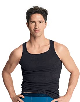 【中古】【輸入品・未使用】Hanes 4-pk。a-shirts US サイズ: M カラー: ブラック